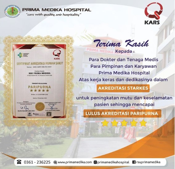 Prima Medika Hospital Again Holds PARIPURNA Title!