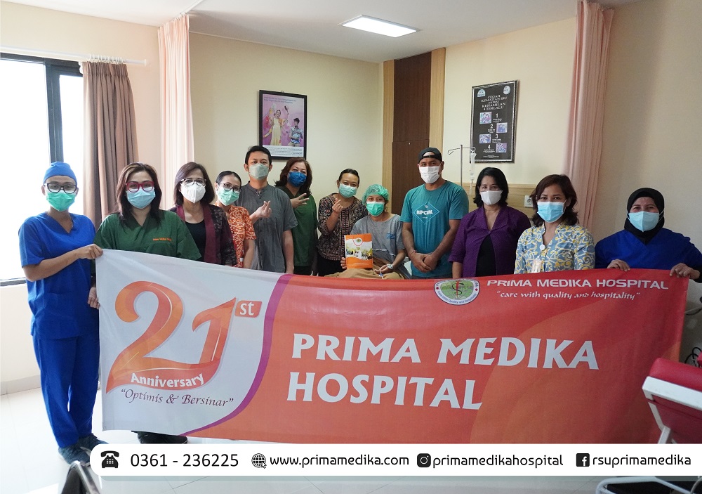 Rumah Sakit Umum Prima Medika melalui BKKBN Provinsi Bali dan Dinas DP3AP2KB Kota Denpasar melaksanakan pelayanan KB MOW gratis.