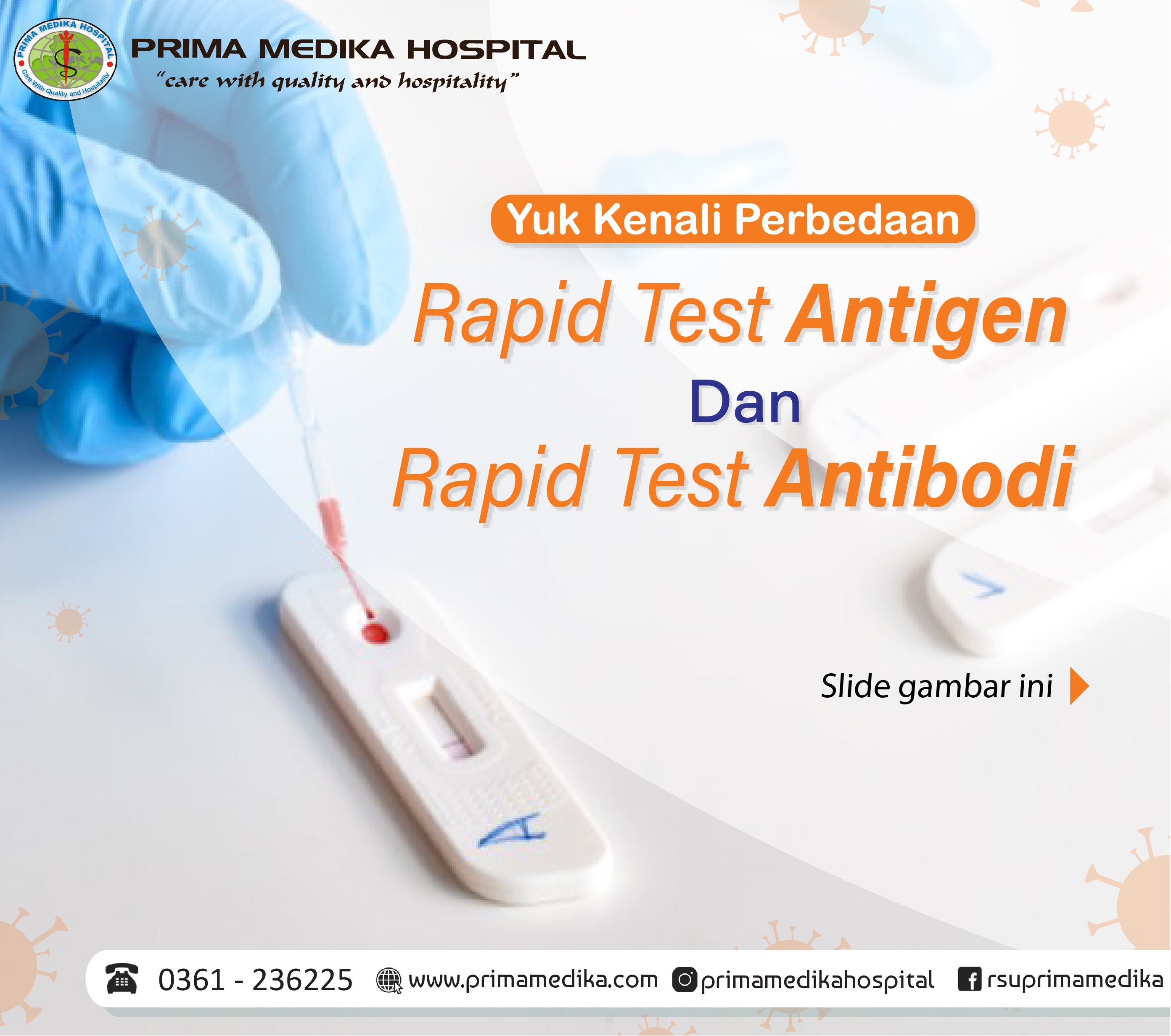 Yuk Kenali Perbedaan Rapid Test Antigen  dan Rapid Test Antibodi
