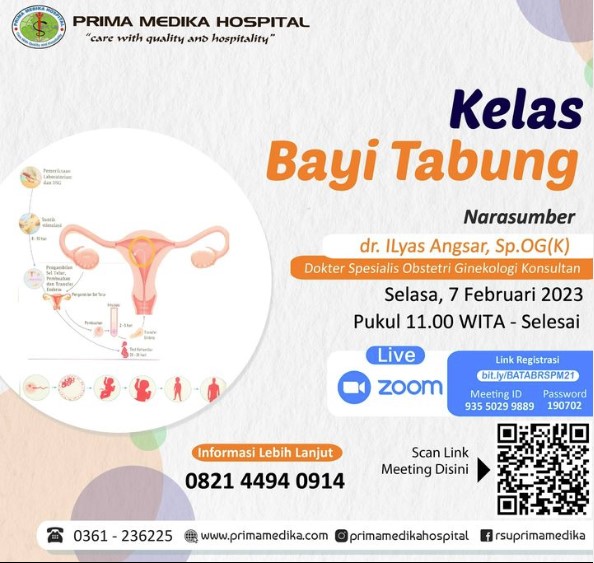 Let's Join IVF Class February Session of Prima Medika Hospital!